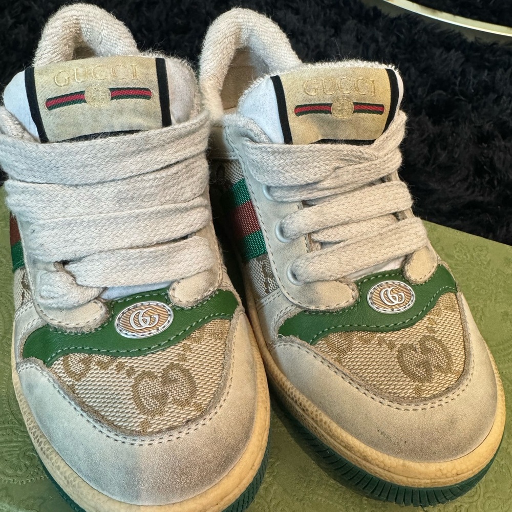 Gucci vintage sneakers.